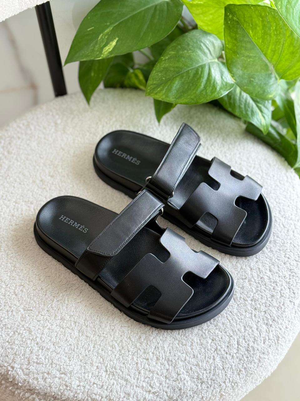 Hermès Black sandals