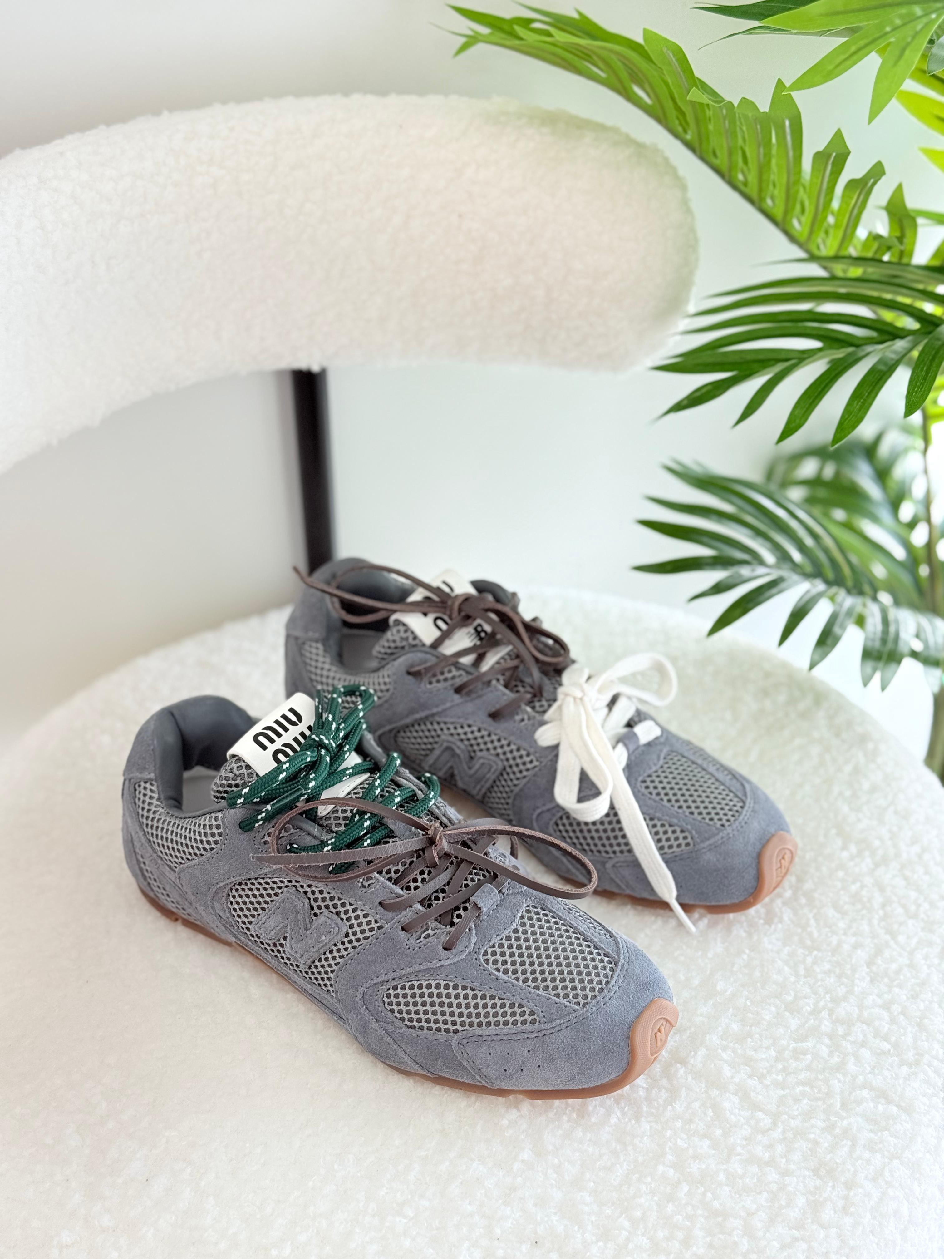 Miu Miu New Balance 530 SL Grey, New Balance 530 SL Collaboration, Miu Miu x New Balance Sneakers Grey, New Balance 530 Grey UAE, Designer Sneakers UAE